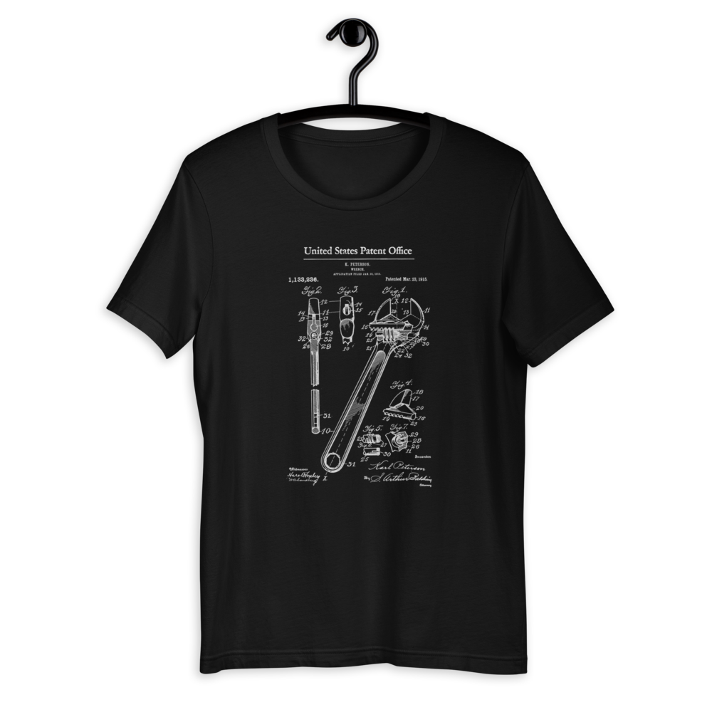 "1915 Mechanic Wrench" - T-Shirt