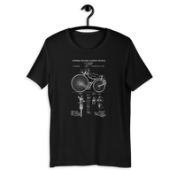 "1889 Velocipede Bicycle" - T-Shirt