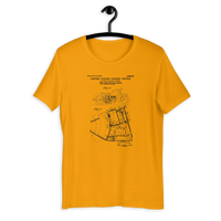 "1938 Harley Oil Tank and Battery Assembly" - T-Shirt