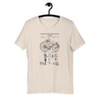 "1889 Velocipede Bicycle" - T-Shirt