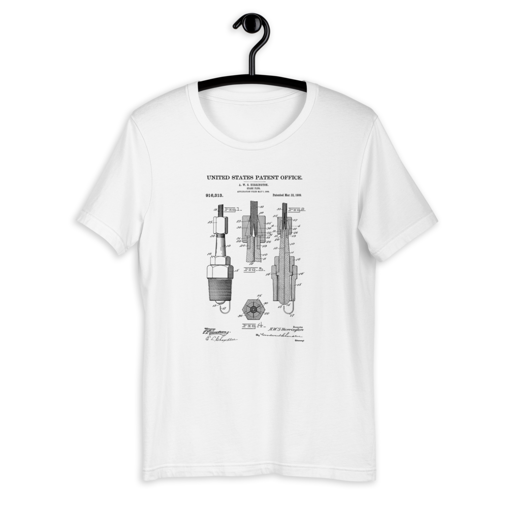 "1909 Spark Plug" - T-Shirt
