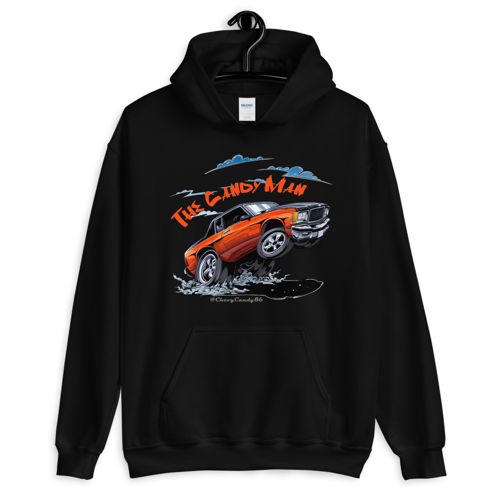 The Candy Man Burns Rubber - Unisex Hoodie